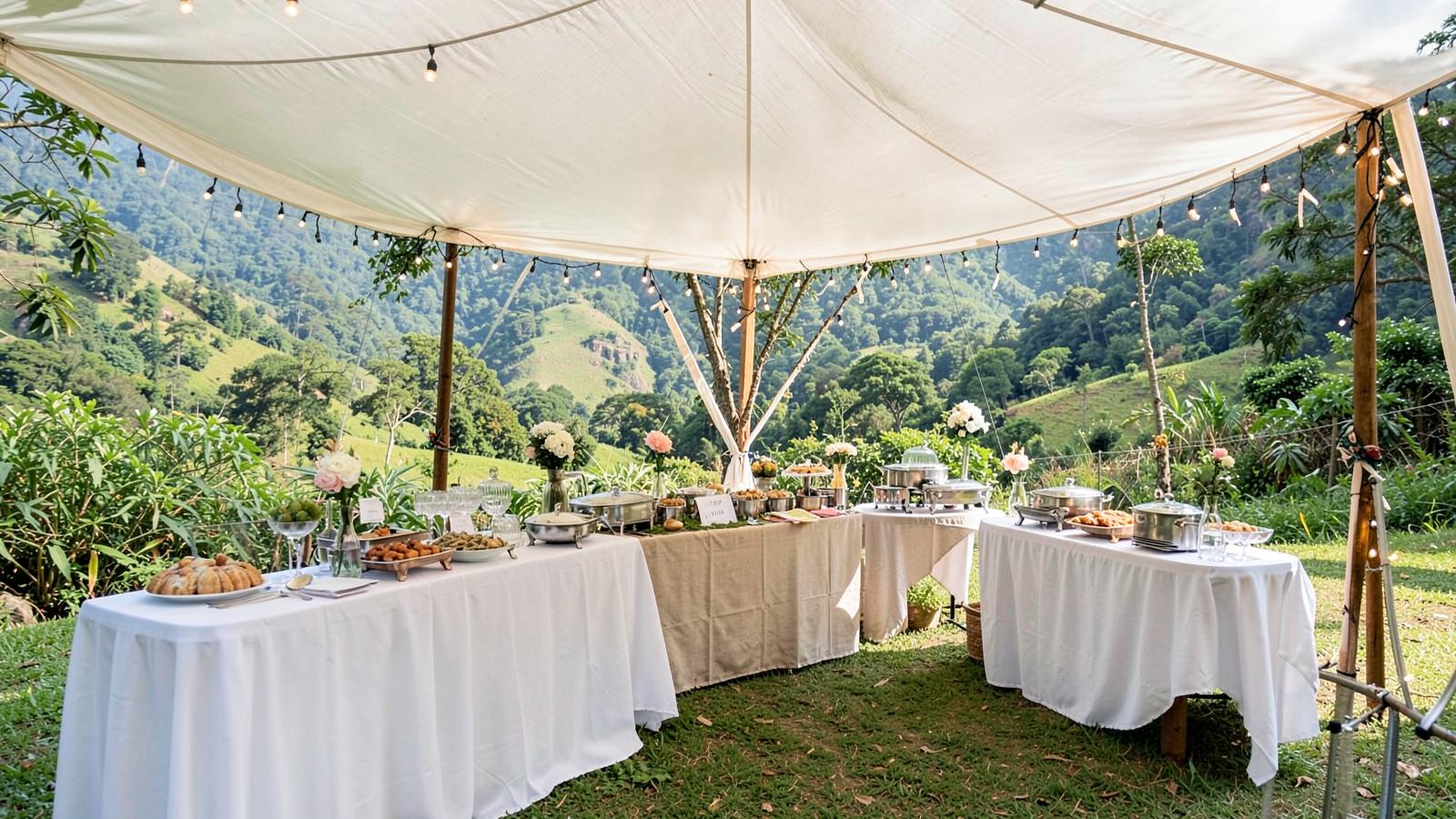 Welcome Caterers event setup in Pune — destination event