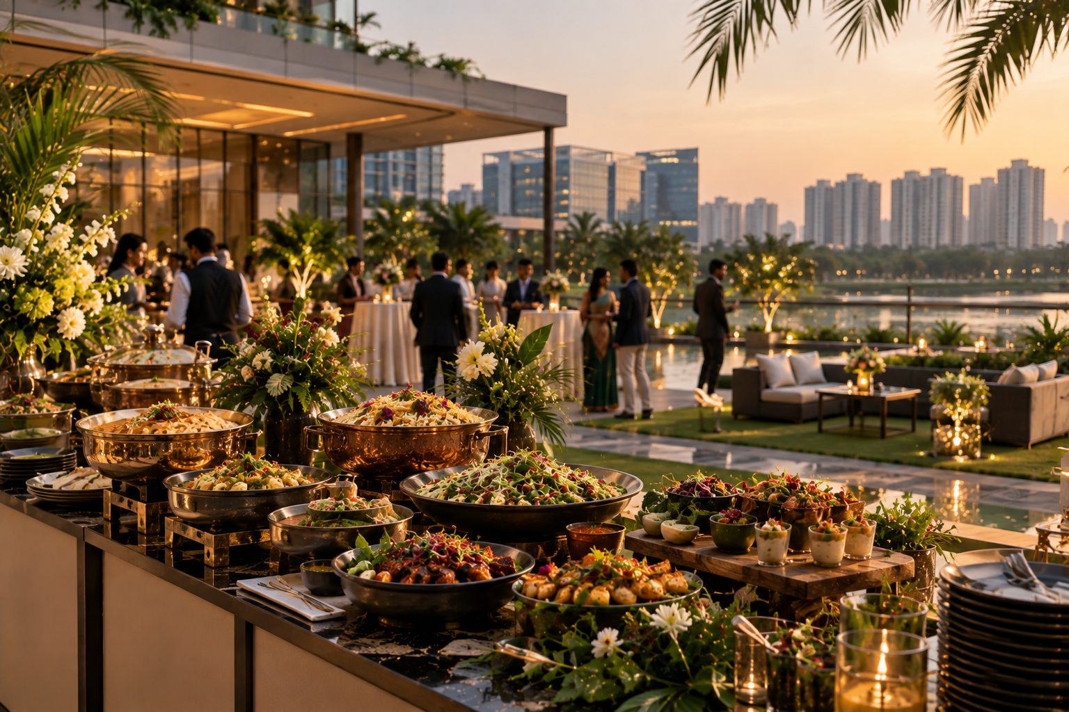 Welcome Caterers catering setup in Pimpri-Chinchwad