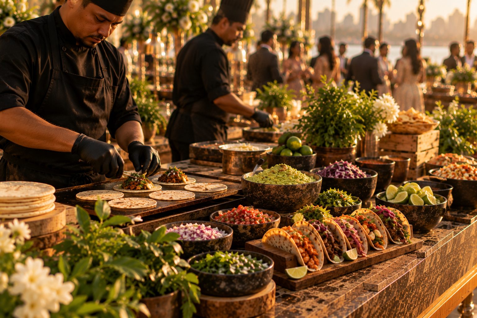 Taco and Burrito Bar by Welcome Caterers in Pune