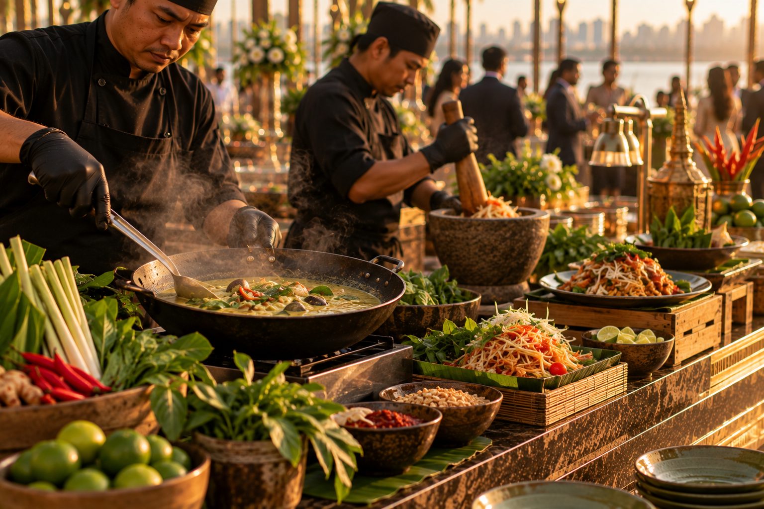 Thai Wok and Curry Counter by Welcome Caterers in Pune