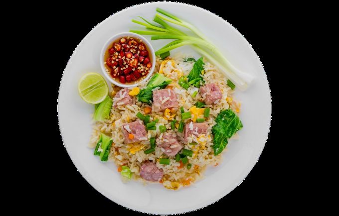 Thai Garlic Fried Rice — Thai catering by Welcome Caterers in Pune